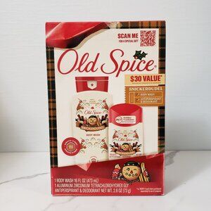 NEW Old Spice Snickerdudel deodorant and body wash holiday set limited edition